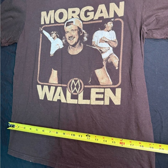 Morgan Wallen Graphic T Shirt Size M Unisex Tee - Picture 4 of 5
